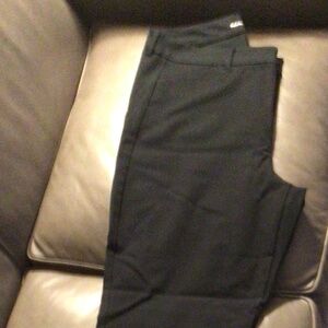 Old Navy Black Straight Pixie Dress Pants